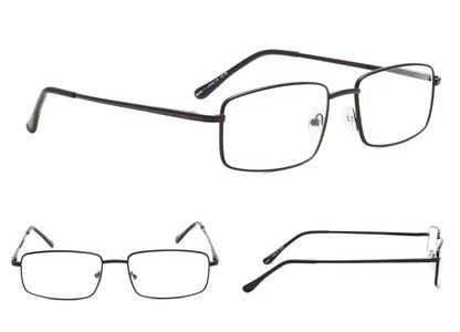 Rectangle Reading Glasses Classic Men R15023